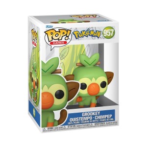 Product detail of Funko POP Games: Pokemon S14 - Grookey (EMEA)