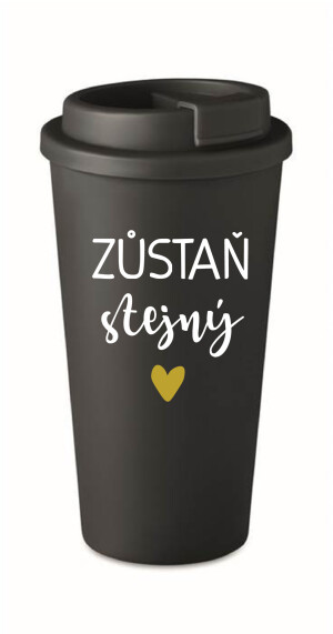Product detail of ZŮSTAŇ STEJNÝ - černý termohrnek 475 ml