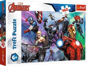 Product detail of Puzzle Marvel: Hrdinové vždy připraveni/160 dílků