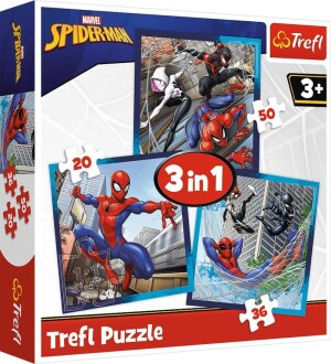 Product detail of Puzzle Spiderman/3v1 (20,36,50 dílků)