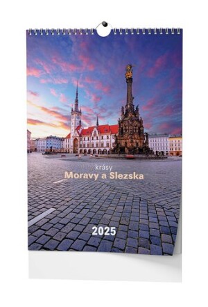 Product detail of Krásy Moravy a Slezska 2025 - nástěnný kalendář