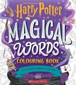 Product detail of Magical Words Colouring Book - Aly Gabriela Pirela