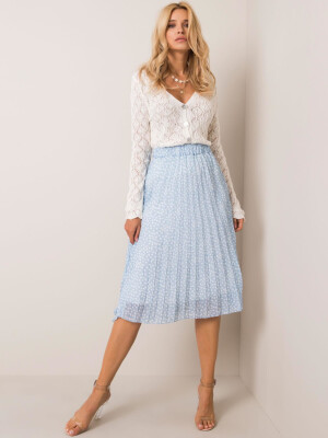 Product detail of Dámská puntíková sukně F50185A - FPrice M/L modrá - puntík