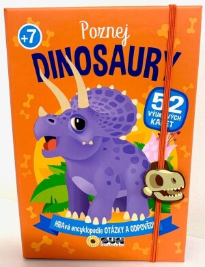 Product detail of Poznej Dinosaury - 52 výukových karet