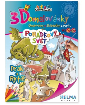 Product detail of 3D omalovánky Pohádkový svět