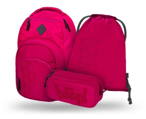 Product detail of BAAGL 3 SET Coolmate Ruby: batoh, penál, sáček