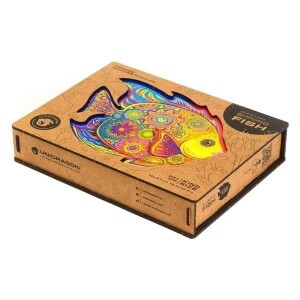 Product detail of UNIDRAGON dřevěné puzzle - Ryba, velikost KS (40x31cm)