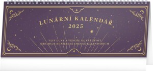 Product detail of Kalendář 2025 stolní: Lunární, 33 × 12,5 cm