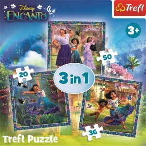 Product detail of Trefl Puzzle Encanto: Postavy/3v1 (20,36,50 dílků)