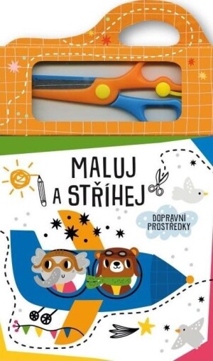 Product detail of Maluj a stříhej Dopravní prostředky