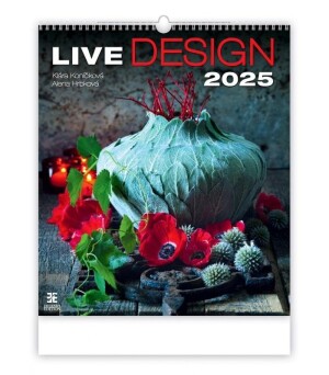 Product detail of Kalendář nástěnný 2025 - Live Design