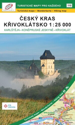 Product detail of Český kras, Křivoklátsko 1 : 25 000 / 110 Turistické mapy pro každého