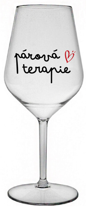 Product detail of PÁROVÁ TERAPIE - čirá nerozbitná sklenice na víno 470 ml