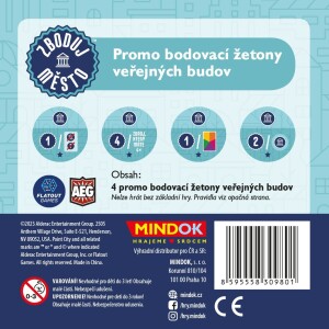Product detail of Zboduj město – Promo bodovací žetony veřejných budov - Mindok