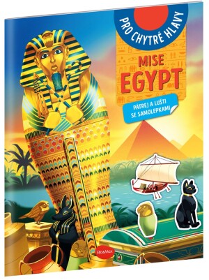Product detail of Mise Egypt - Pátrej a lušti se samolepkami - Amstramgram