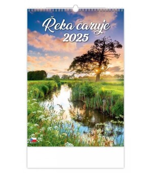 Product detail of Kalendář nástěnný 2025 - Řeka čaruje