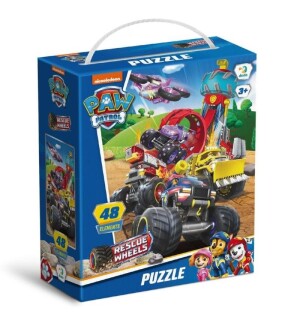 Product detail of Puzzle Tlapková patrola: Na plný plyn 48 dílků