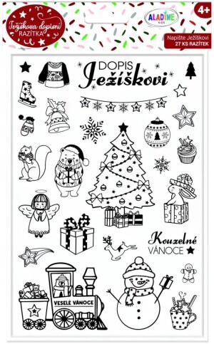 Product detail of Aladine Razítka Stampo Christmas - Dopis Ježíškovi 27 ks