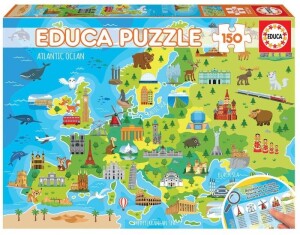 Product detail of Puzzle Mapa Evropy/150 dílků