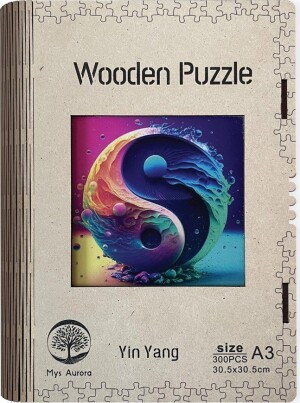 Product detail of Dřevěné puzzle Yin Yang A3 - EPEE