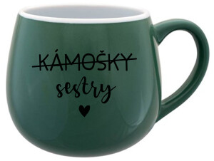 Product detail of KÁMOŠKY SESTRY - zelený keramický hrníček 300 ml