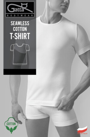 Product detail of Koszulka Męska - SEAMLESS COTTON T-SHIRT bílá S