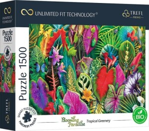 Product detail of Puzzle Blooming Paradise: Tropická zeleň 1500 dílků