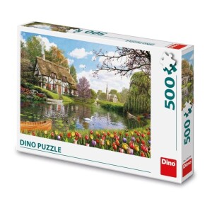 Product detail of Puzzle Chata u vody 500 dílků