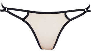 Product detail of Smyslná tanga V-8848 béžová/černá - Axami M