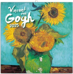 Product detail of NOTIQUE Poznámkový kalendář Vincent van Gogh 2025, 30 x 30 cm