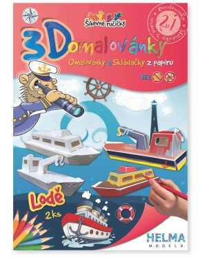 Product detail of 3D omalovánky Lodě