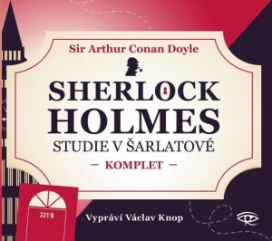 Product detail of Sherlock Holmes - Studie v šarlatové - CDm3 (Čte Václav Knop) - Arthur Conan Doyle