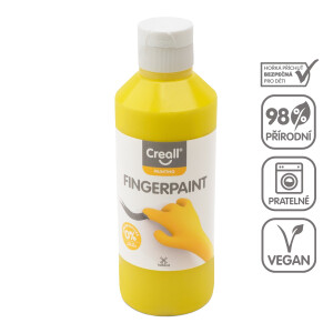 Product detail of Creall prstová barva, 250 ml, žlutá