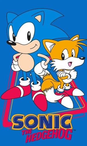 Product detail of Dětský ručník Ježek Sonic a Tails 30x50 cm