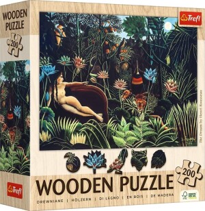 Product detail of Dřevěné puzzle Art: Henri Rousseau - Sen 200 dílků