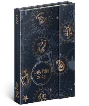 Product detail of Diář 2025: Harry Potter - týdenní, magnetický, 11 × 16 cm