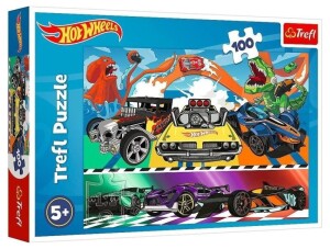 Product detail of Puzzle Hot Wheels 100 dílků