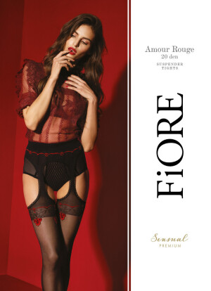 Product detail of Dámské punčochové kalhoty AMOUR ROGUE, 20 DEN BLACKRED 2