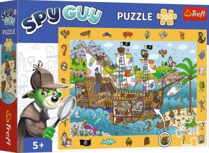 Product detail of Puzzle s hledáním obrázků Spy Guy: Pirátská loď/100 dílků