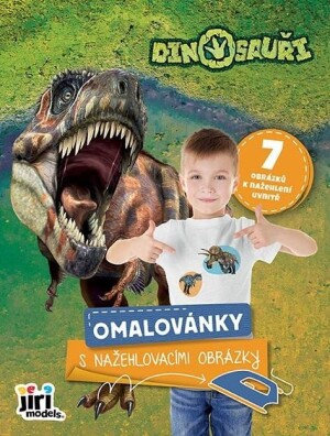 Product detail of Omalovánky s nažehlovacími obrázky Dinosauři