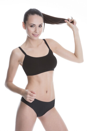 Product detail of Sportovní podprsenka Top Funky černá - Julimex UNI černá
