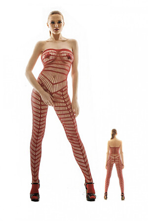 Product detail of Sexy body Orica red - Anais červená S/M