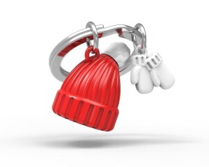 Product detail of MTM Klíčenka - Kulich a rukavice