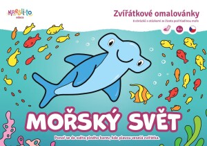 Product detail of Mořský svět – zvířátkové omalovánky pro nejmenší A5 - Filip Škoda