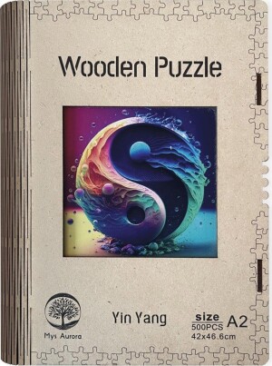 Product detail of Dřevěné puzzle/Yin Yang A2 - Emitex