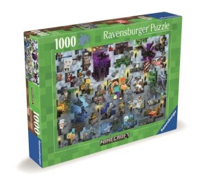 Product detail of Puzzle Challenge: Minecraft 1000 dílků