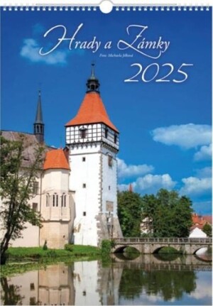 Product detail of Hrad a zámky 2025 - nástěnný kalendář