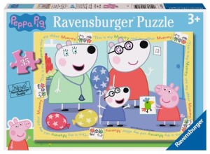 Product detail of Puzzle Prasátko Peppa s kamarádkou 35 dílků