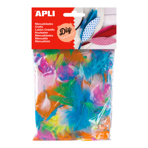 Product detail of APLI peříčka, 14 g, mix barev