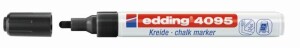 Product detail of Edding Popisovač křídový 4095 - černý